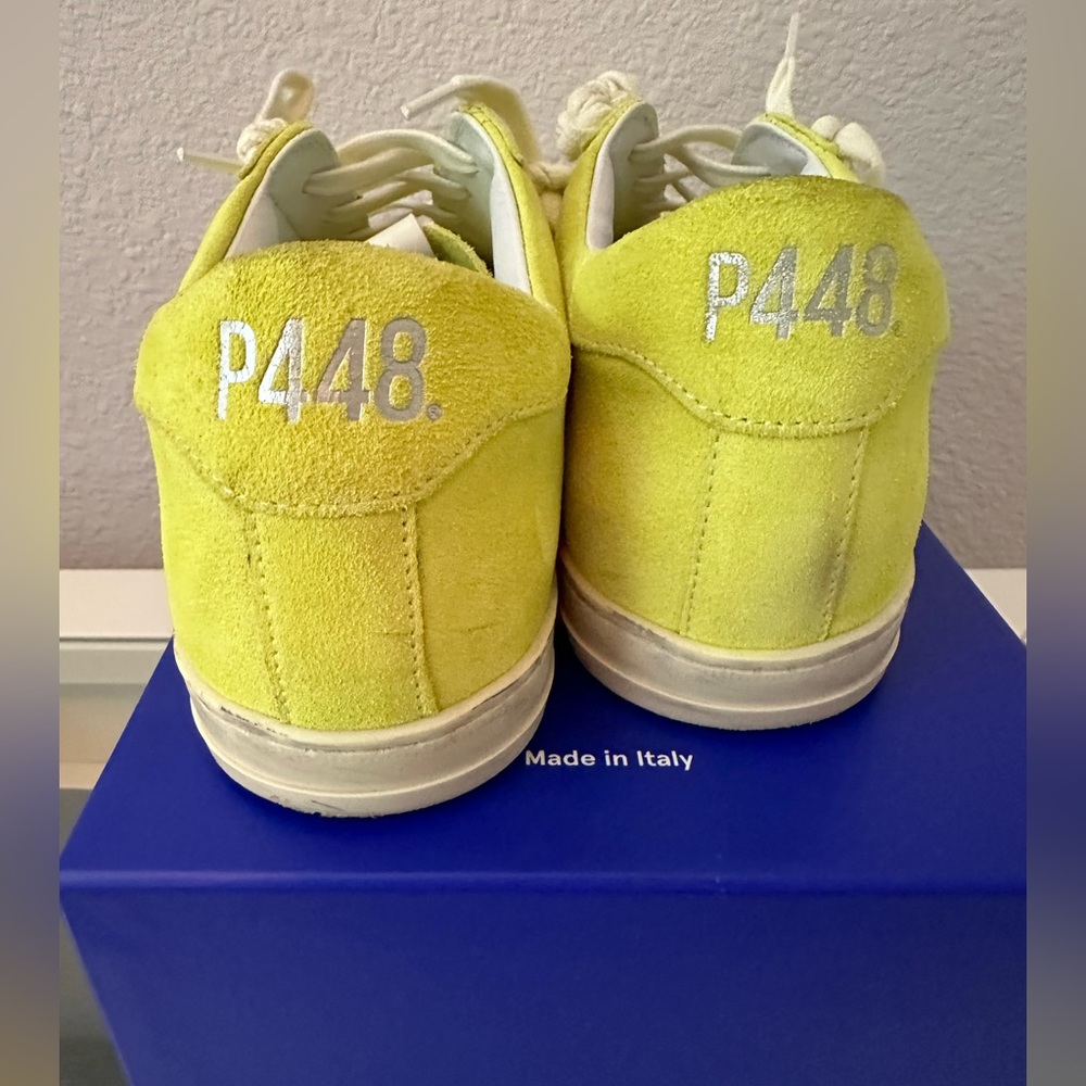 P448 John Platform Sneaker in Sunshine - Picture 8 of 13